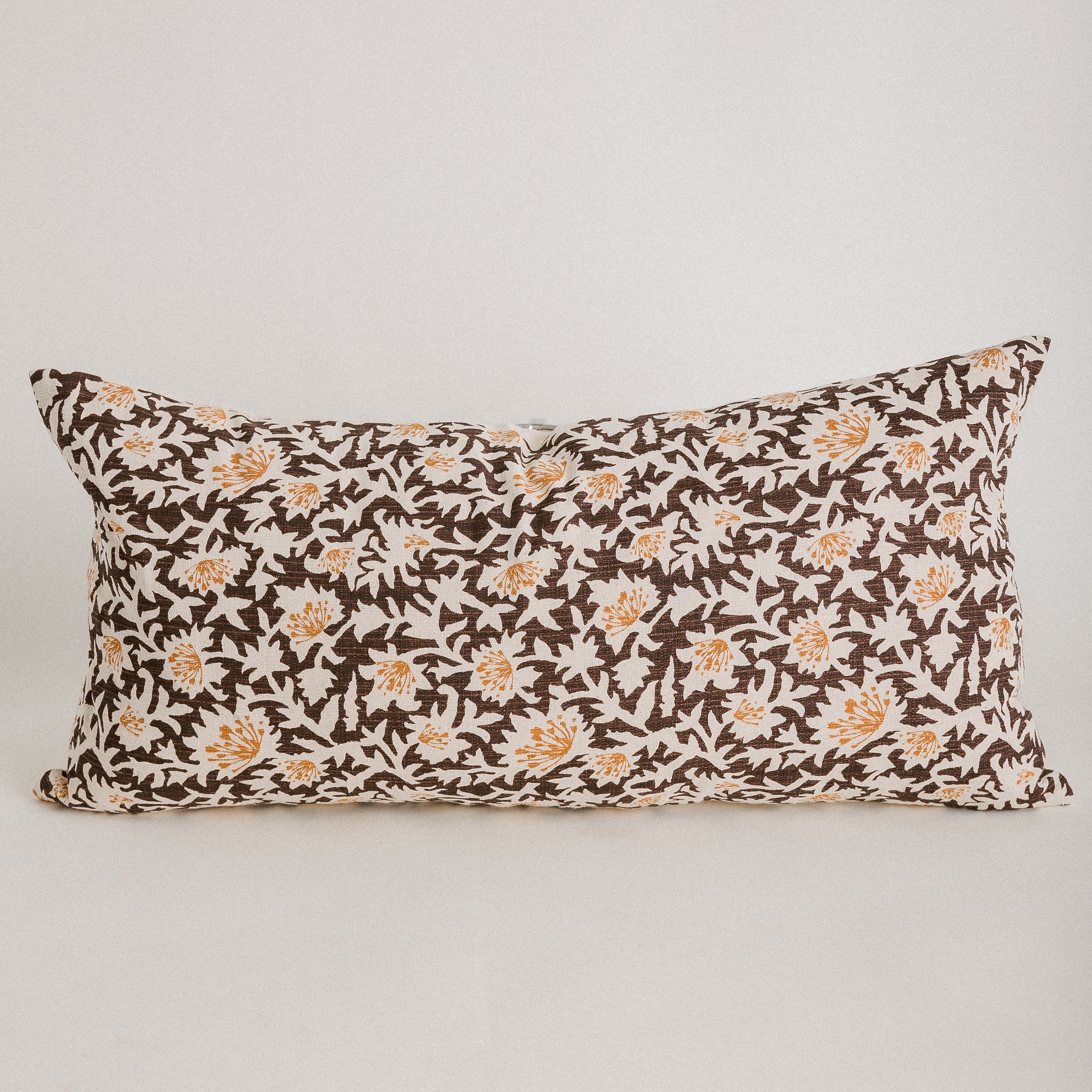 Block Print Pillow Cover - October Walks