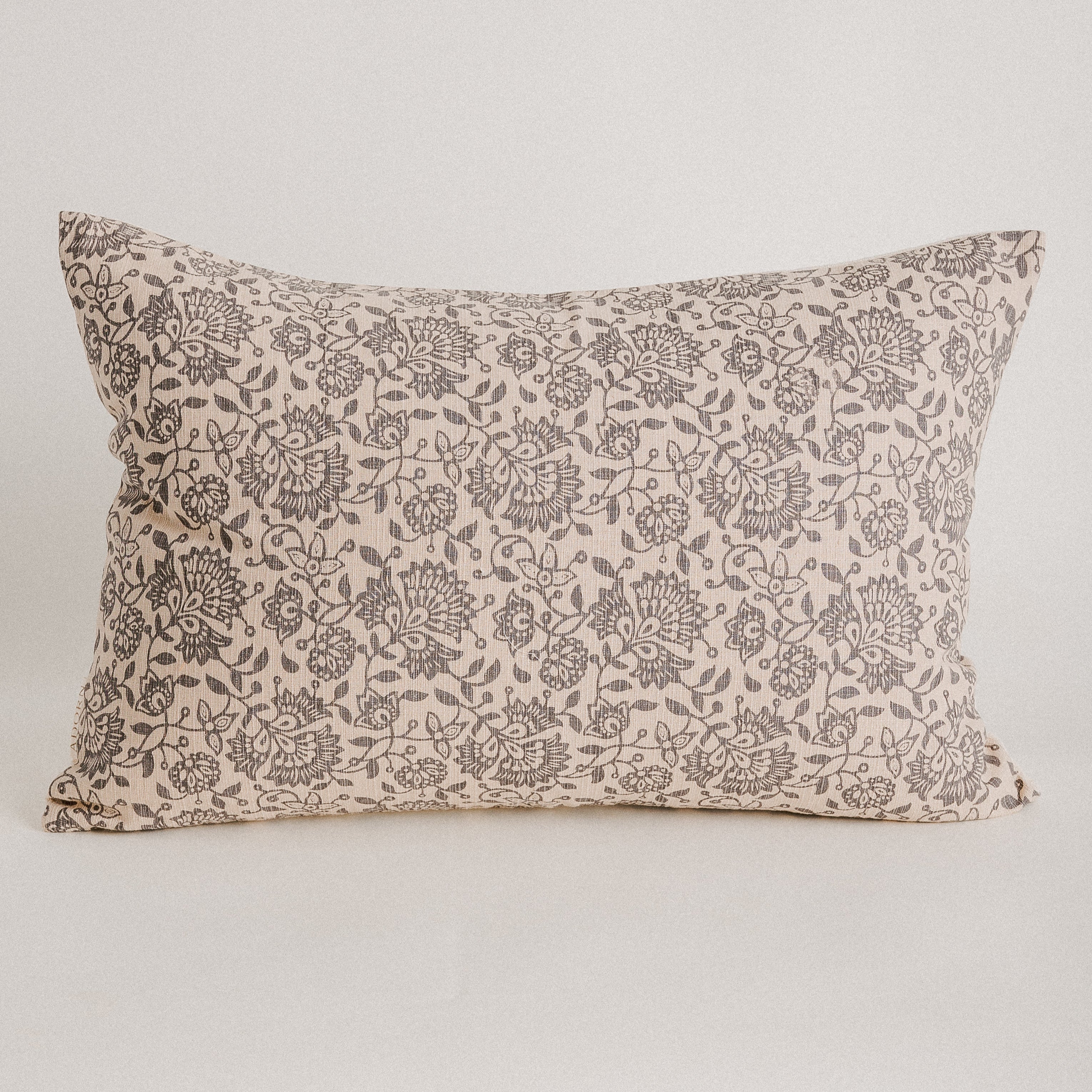 Block Print Pillow Cover - Winter Wanders