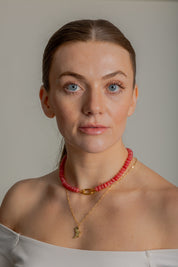 Candy Necklace - Watermelon Jade
