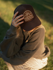 Apres Ski Club Brown Trucker Hat