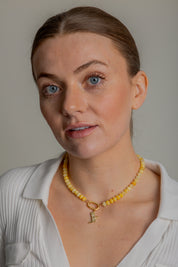 Candy Necklace - Pineapple Jade