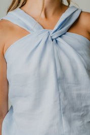 Arwin Linen Twist Top