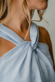 Arwin Linen Twist Top