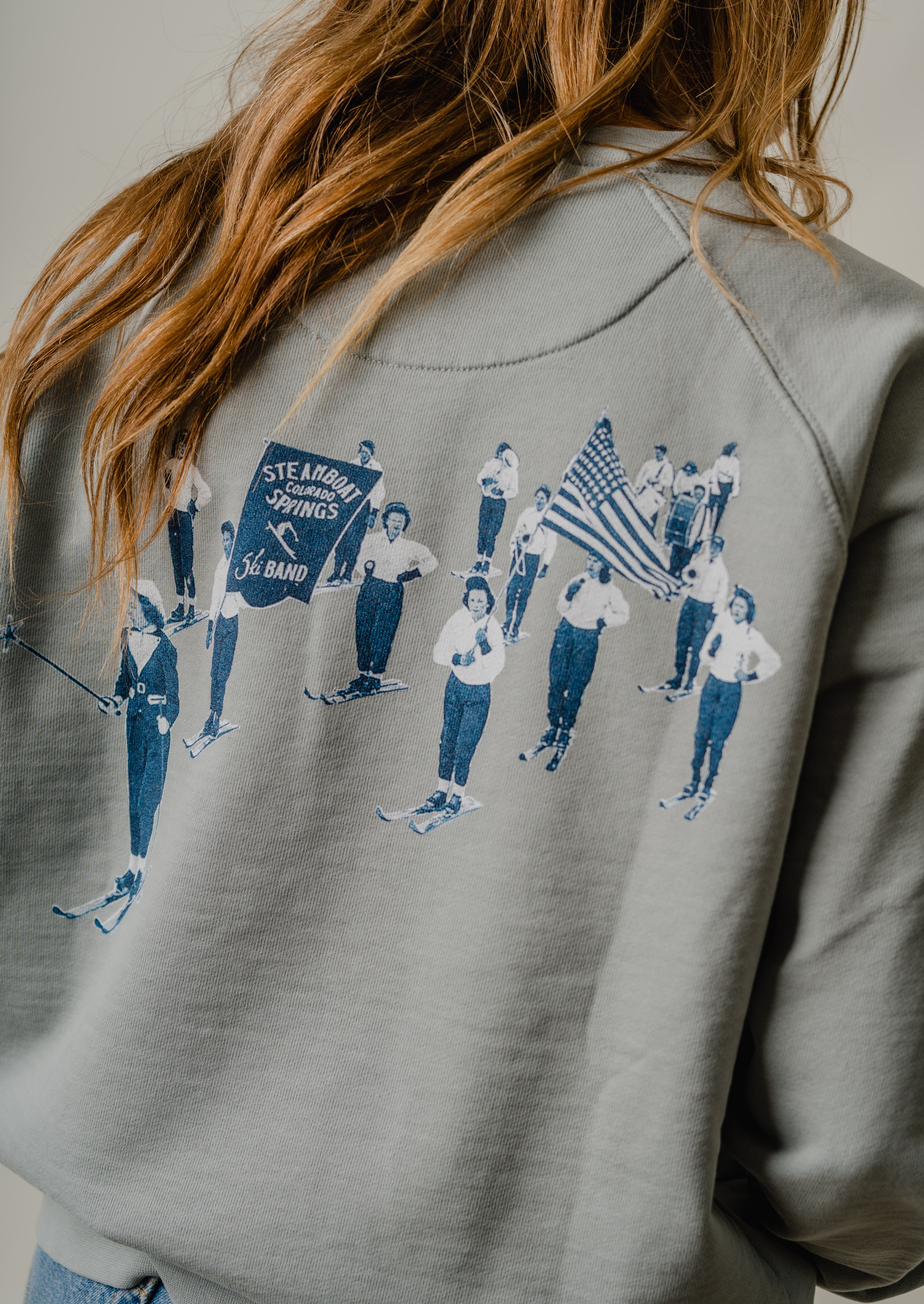Steamboat Ski Band Sweatshirt