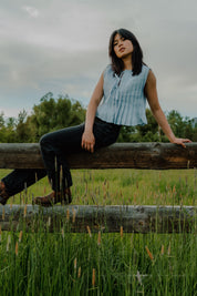 Peyton's Pleats & Bows Shirt