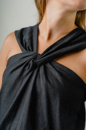Arwin Linen Twist Top