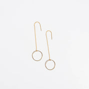 Circle Threader Earrings