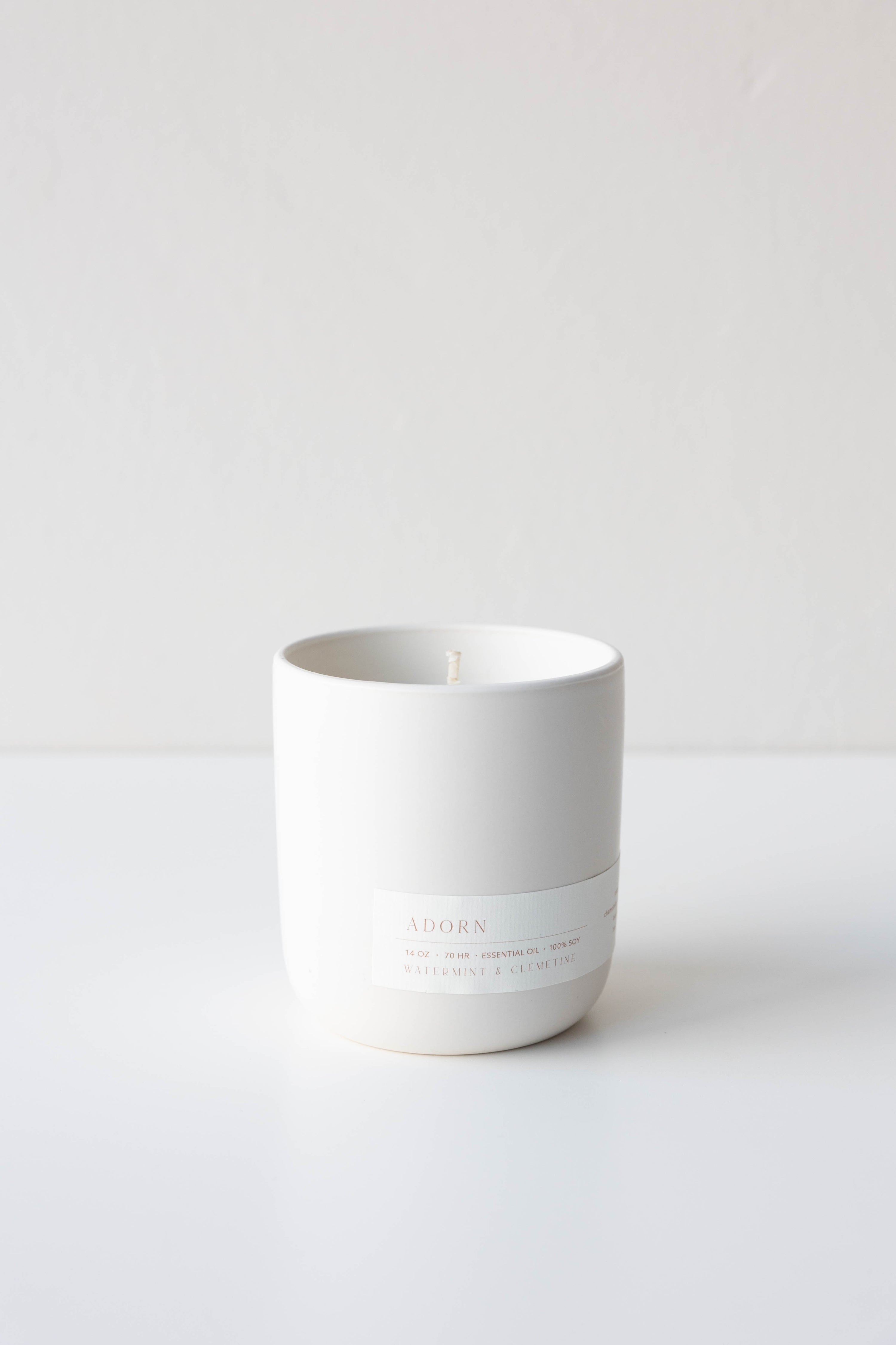 Candle - Watermint & Clementine