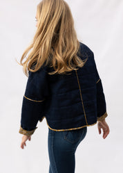 Denim Quilted Jacket