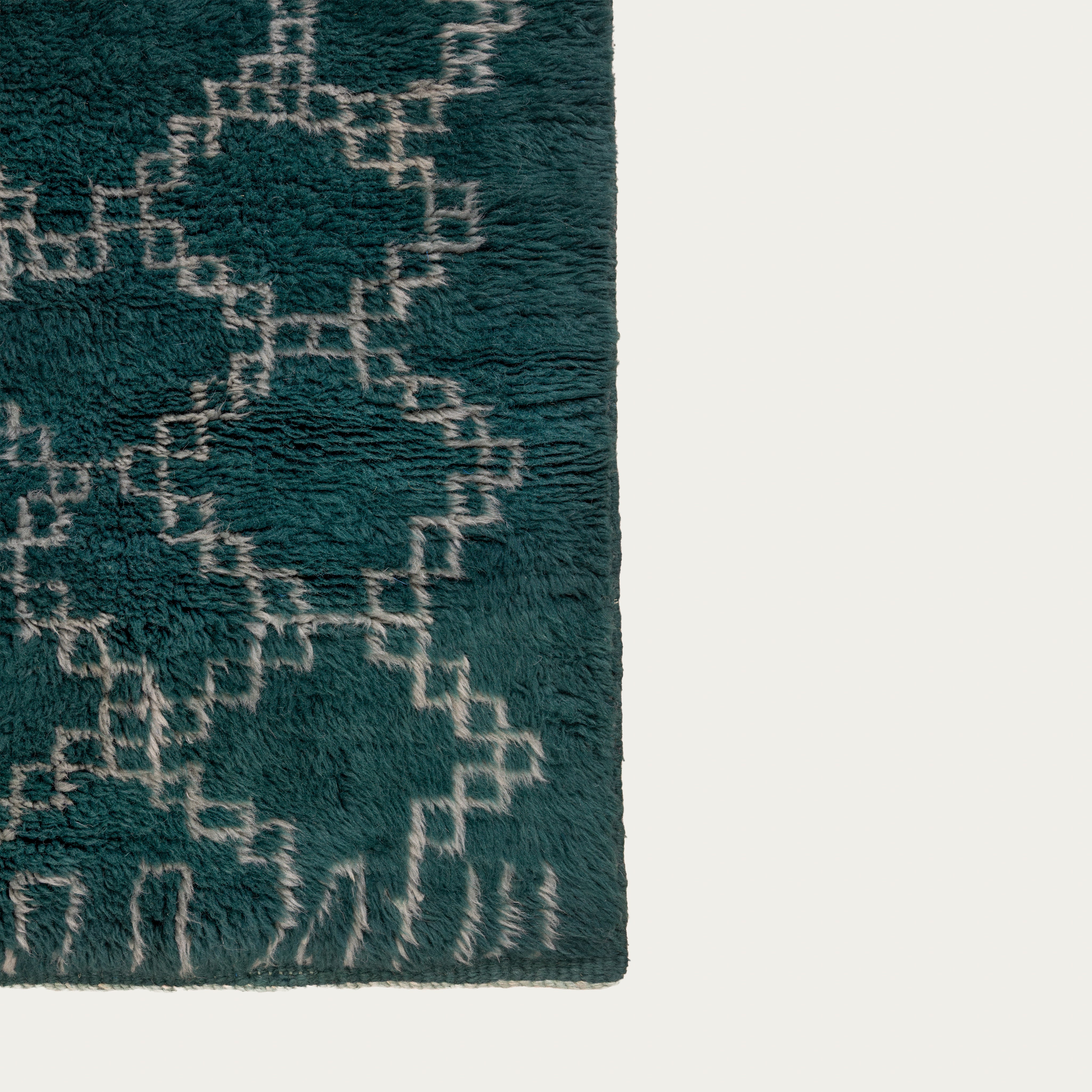 Constellation Carpet - Turquoise + Grey