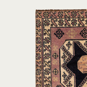 Navy Lilacs Runner 2'10" x 7'