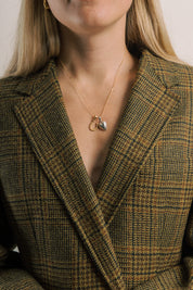 Hammered Heart Pendant