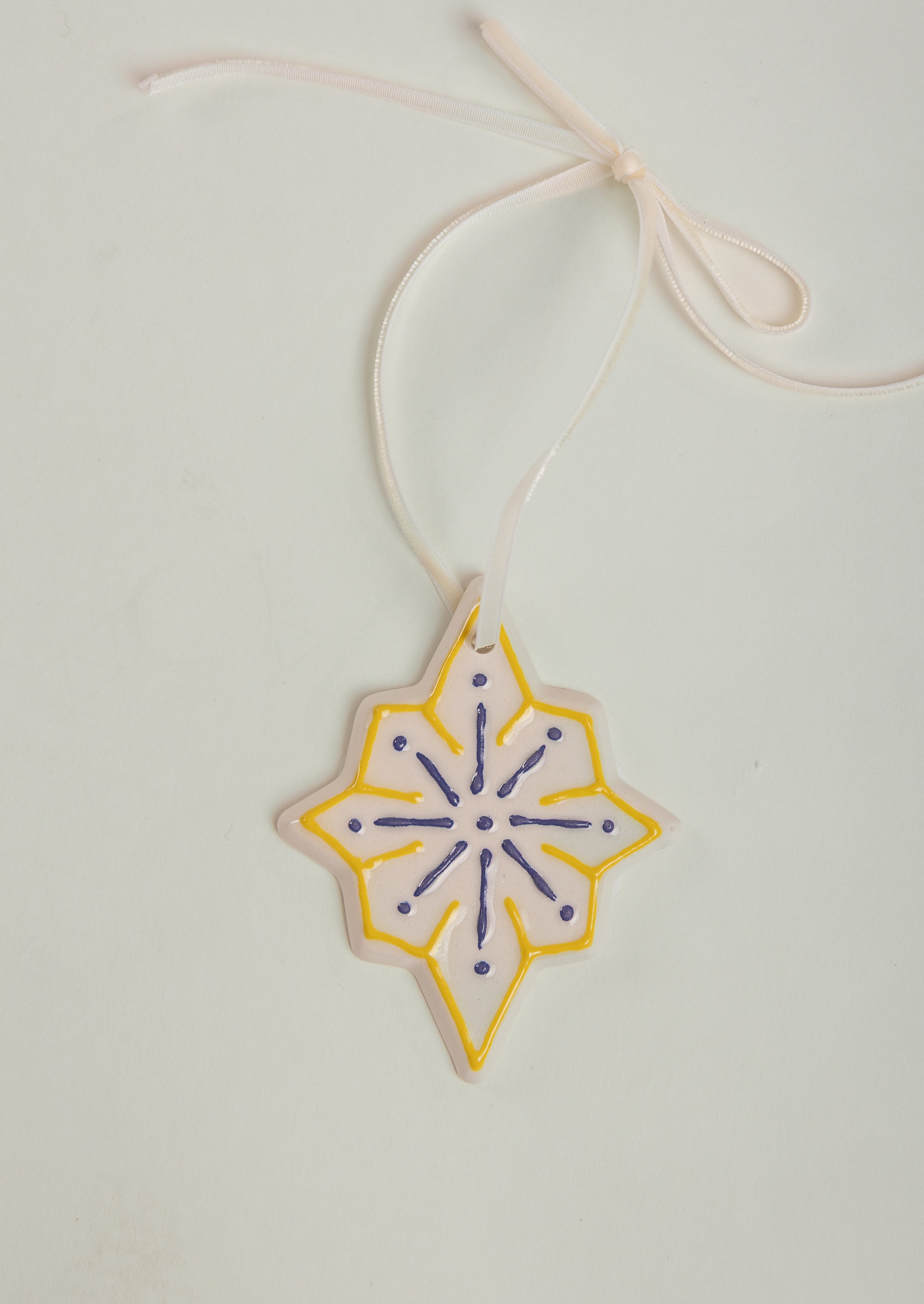 Ceramic North Star Ornament