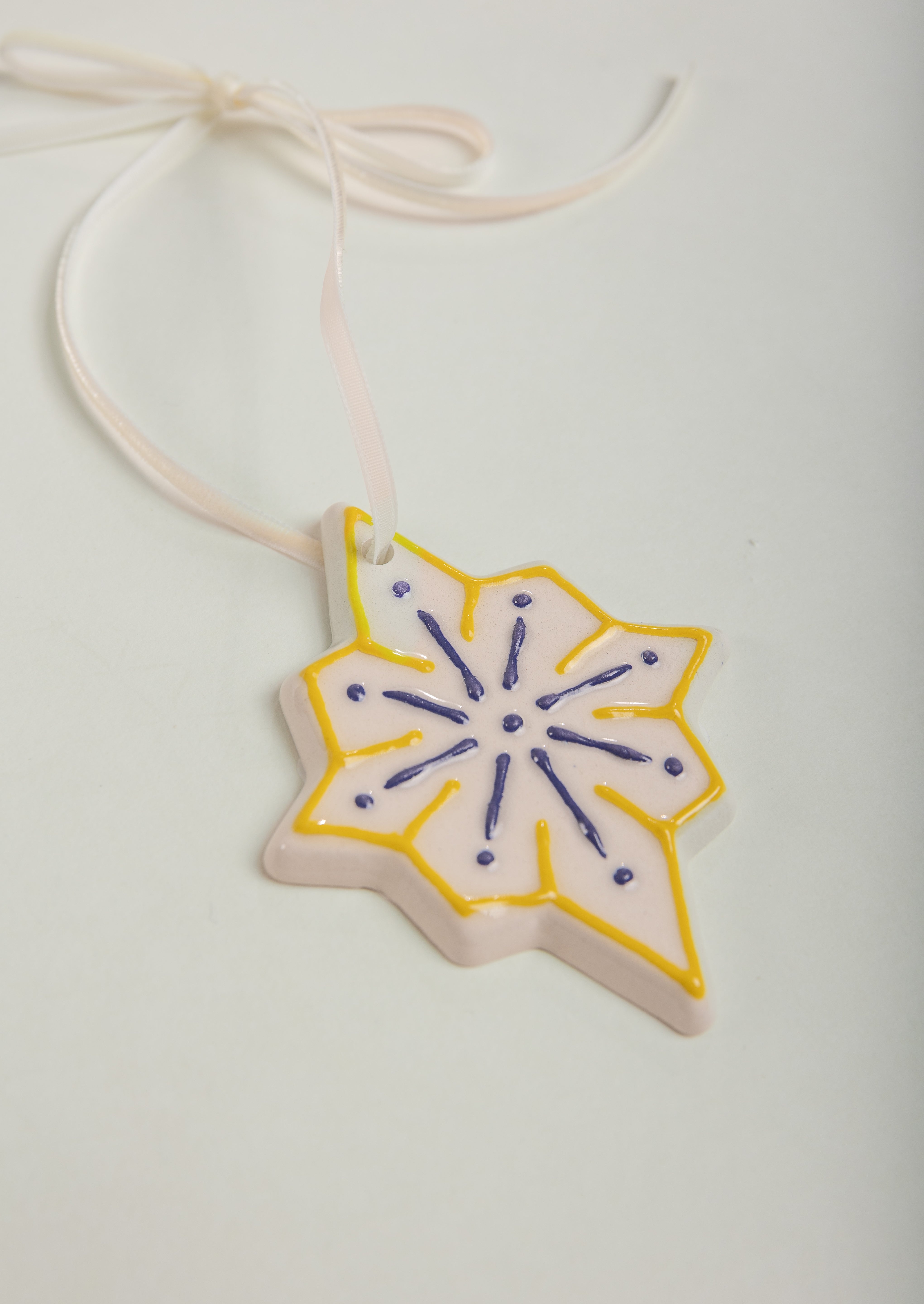 Ceramic North Star Ornament