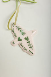 Ceramic Dove Ornament