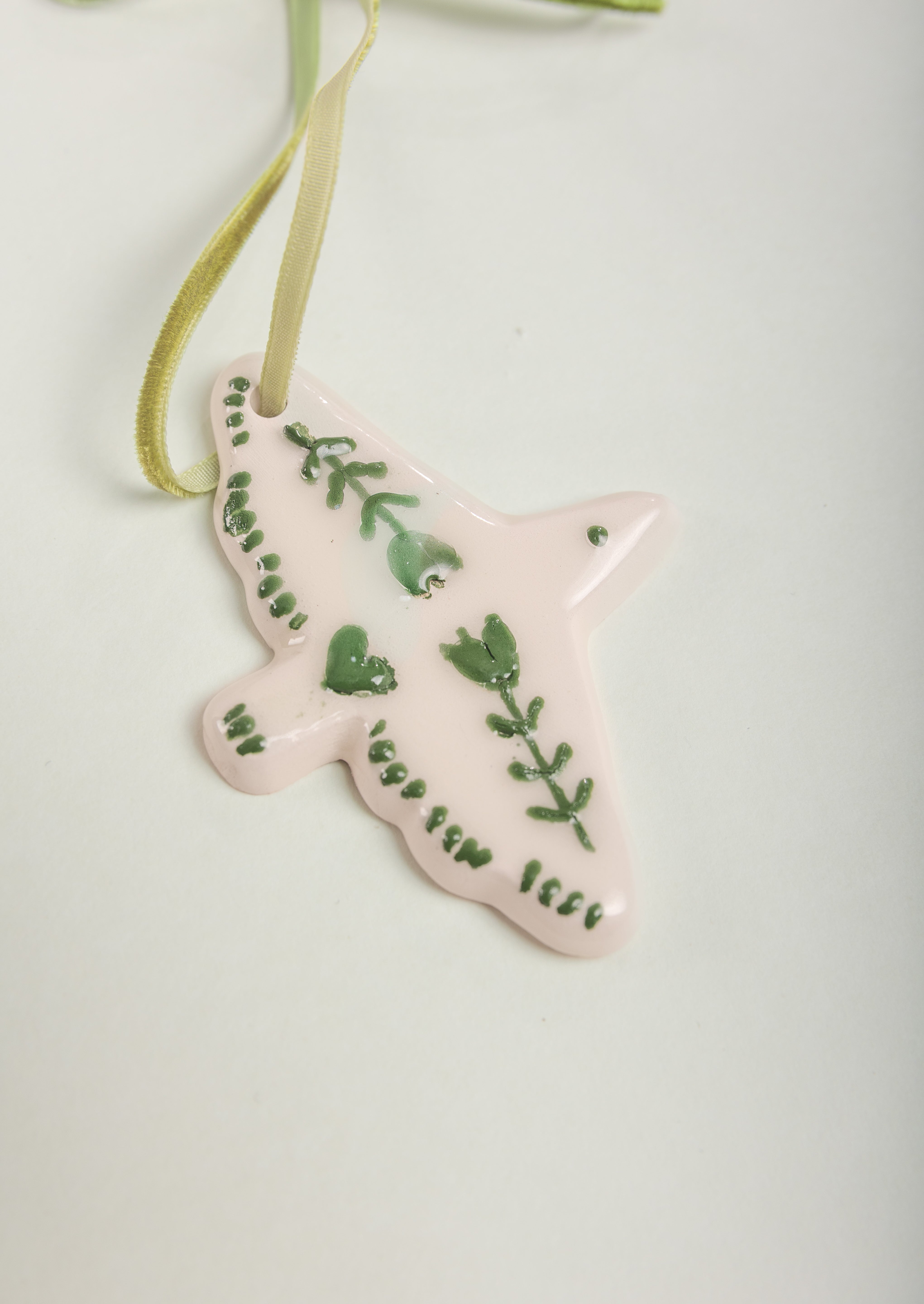 Ceramic Dove Ornament