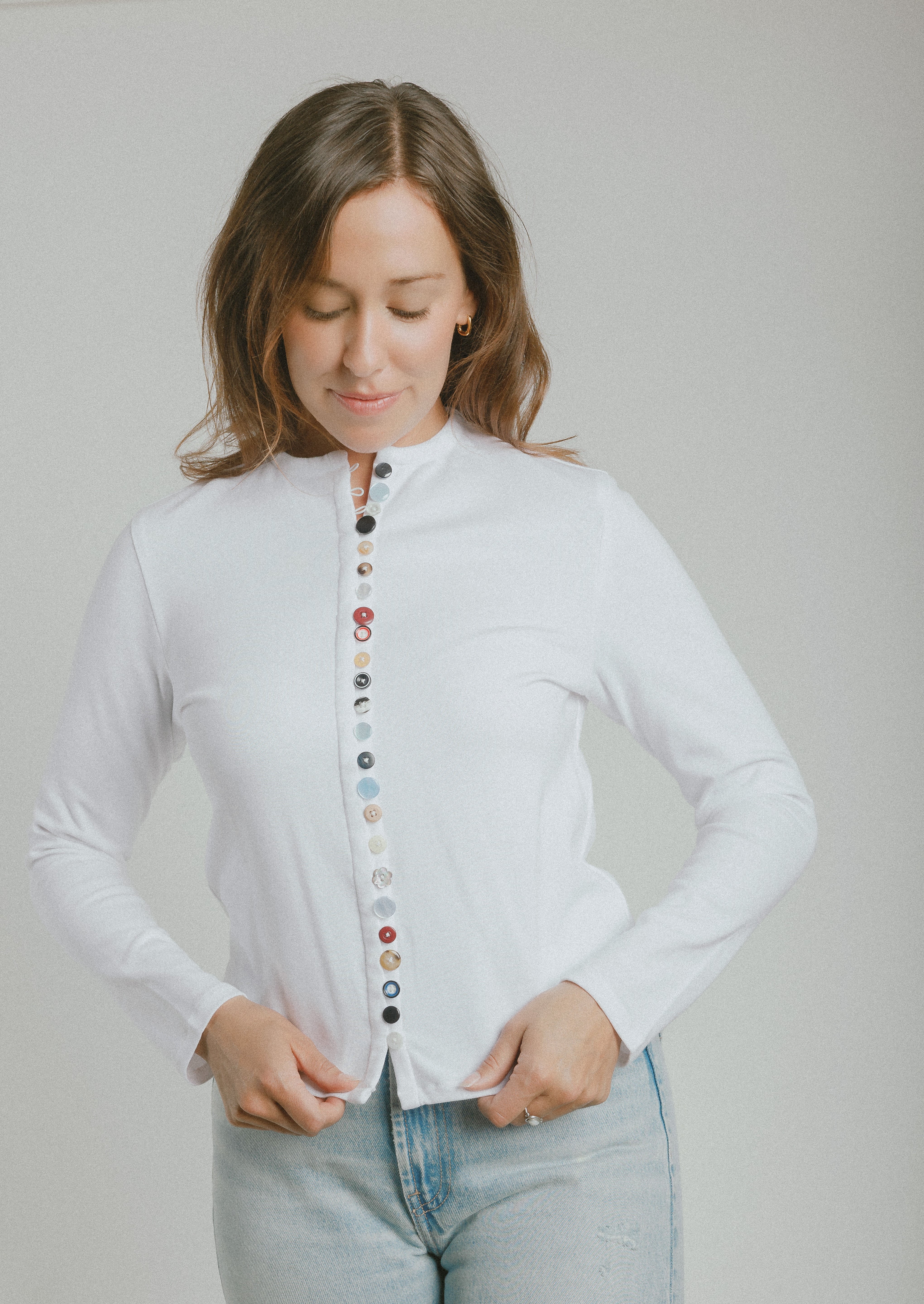 Mix Match Button Long Sleeve