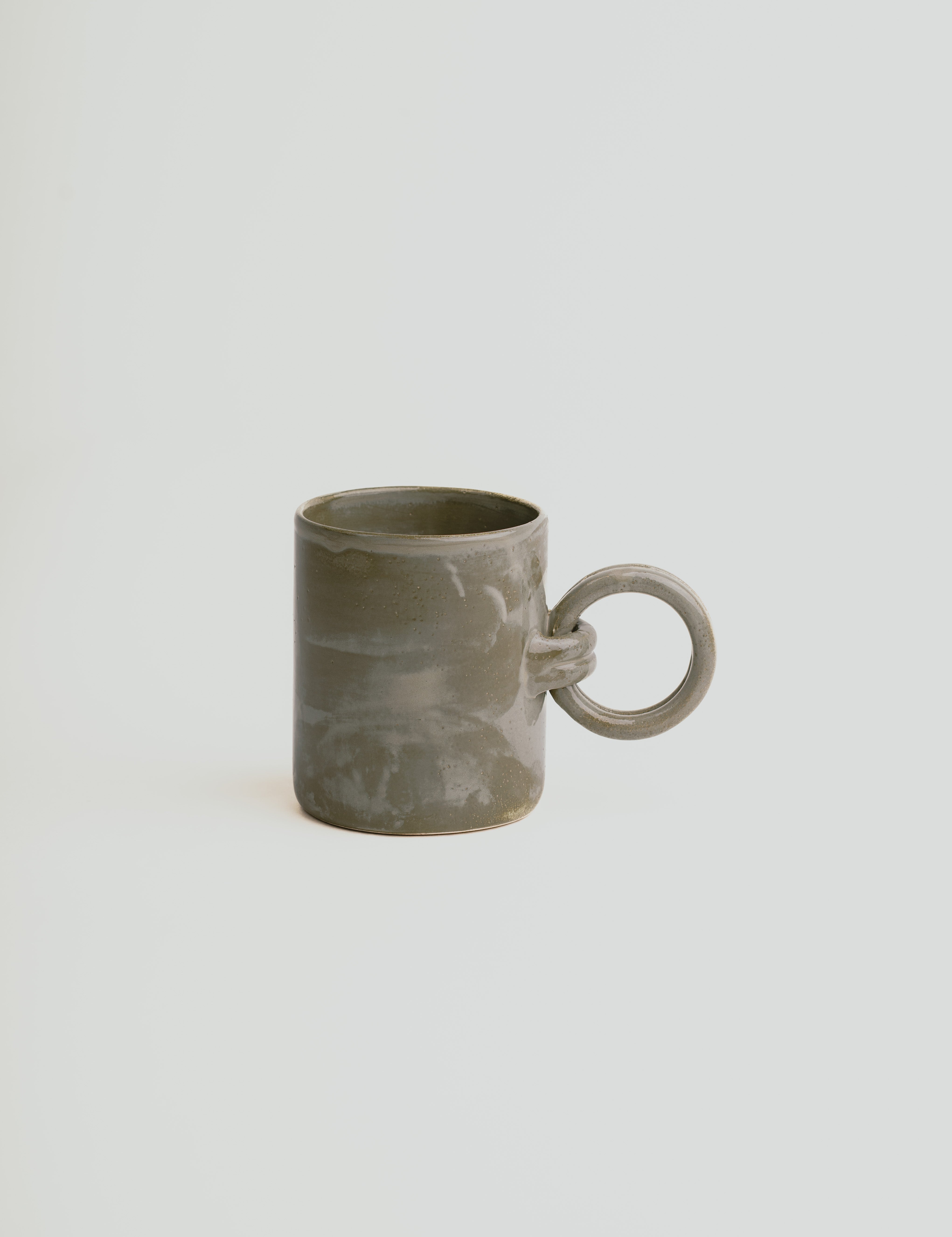 Skinny Double Wrap Handle Mug