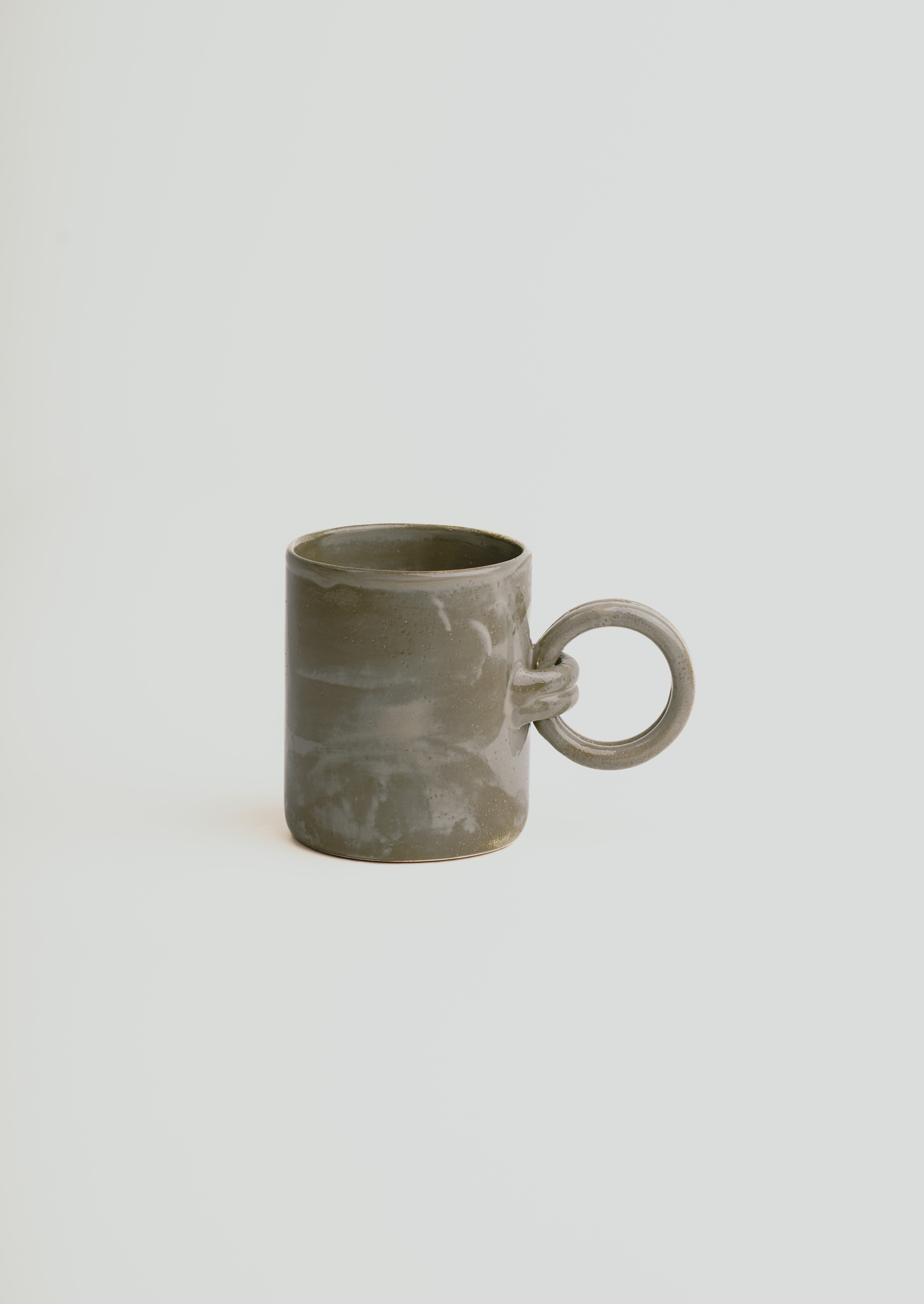Skinny Double Wrap Handle Mug