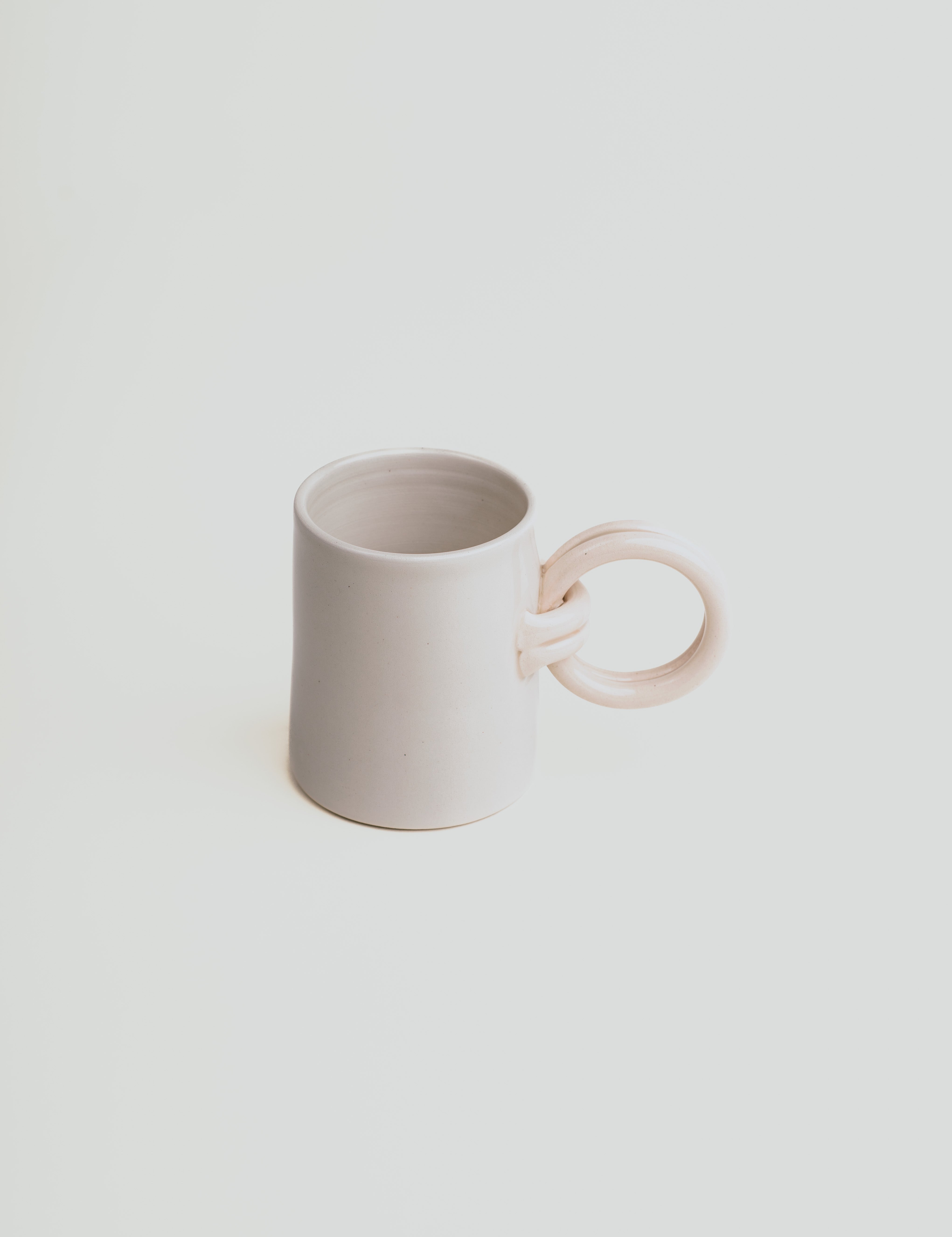 Skinny Double Wrap Handle Mug