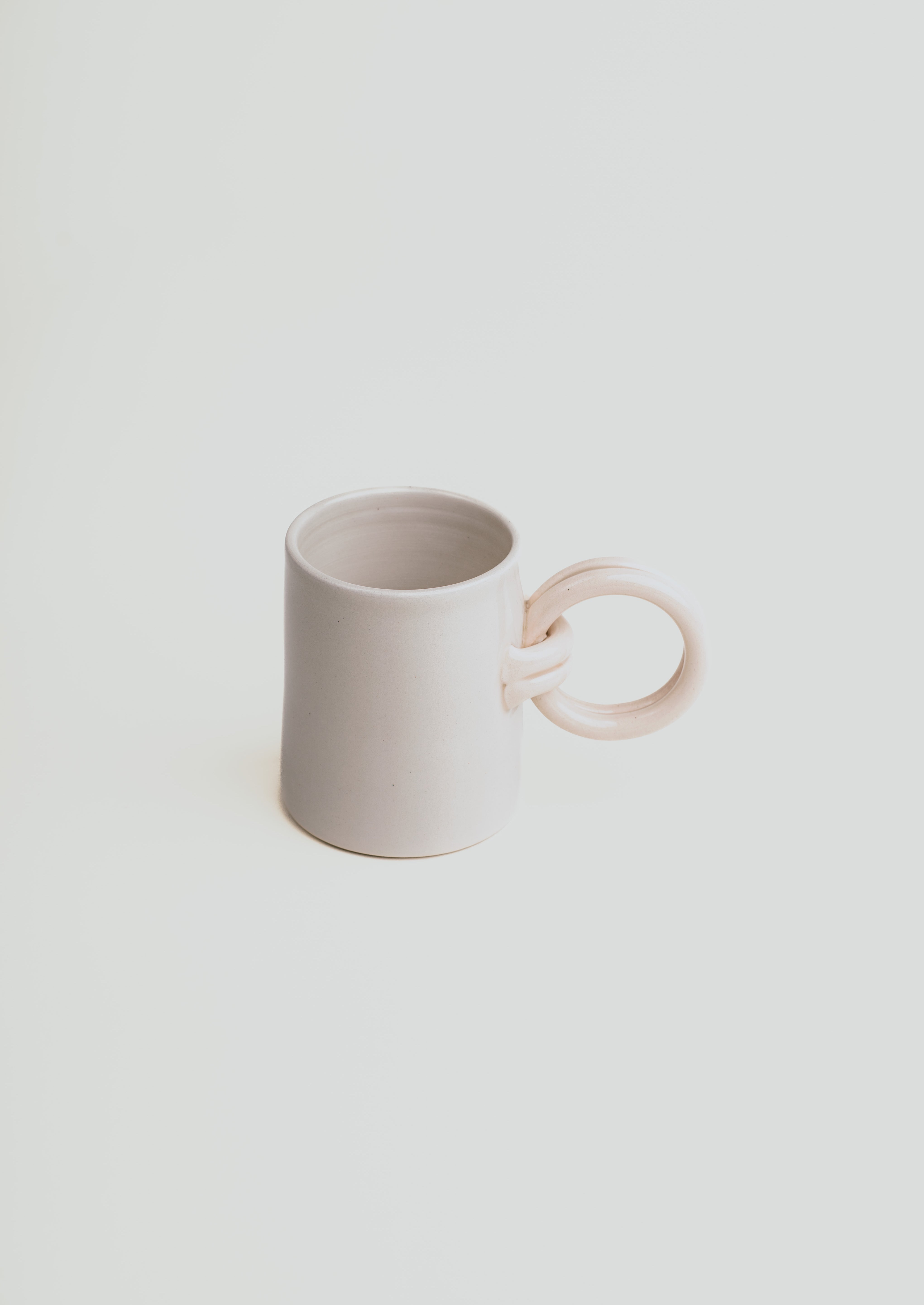 Skinny Double Wrap Handle Mug