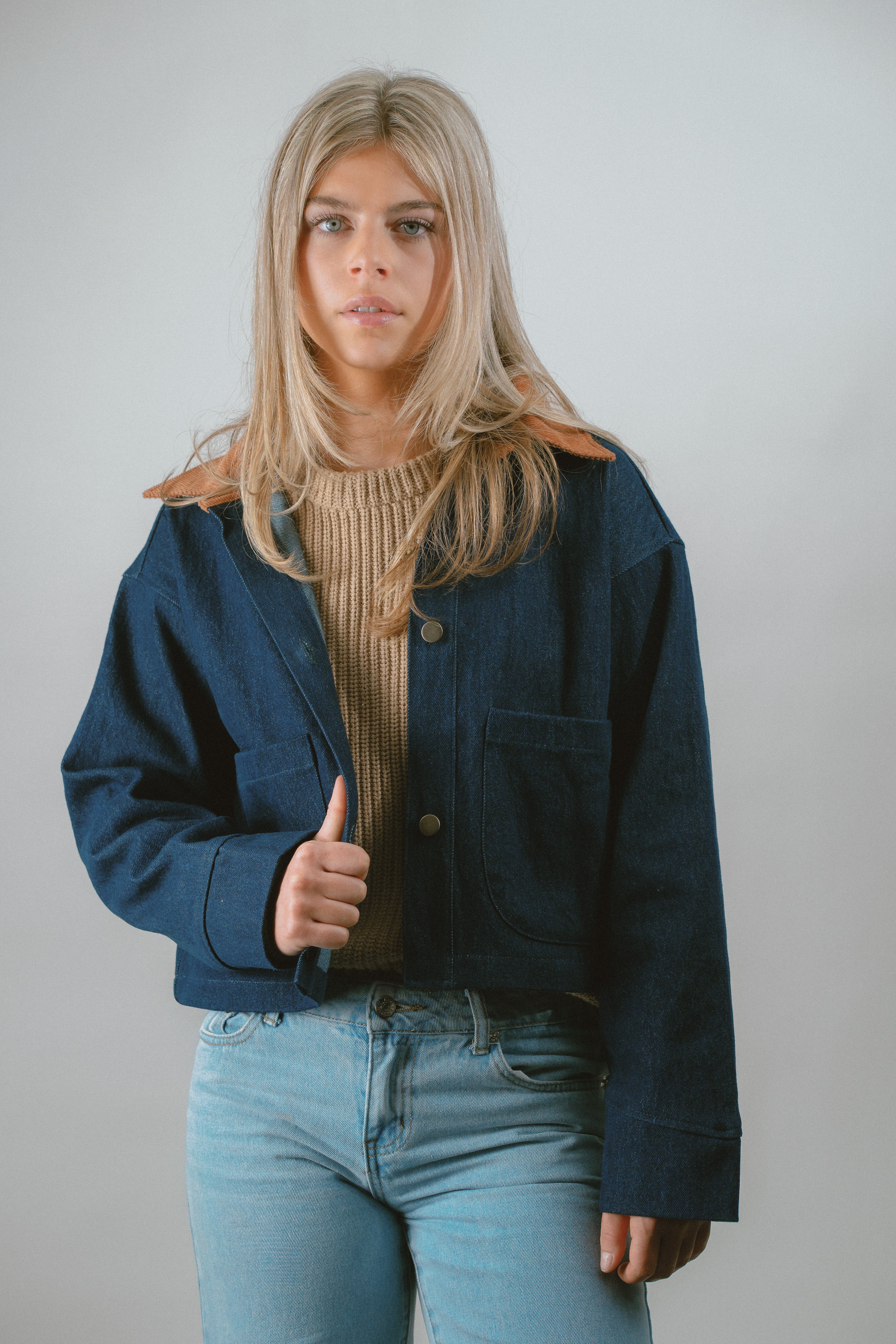 Cropped Barn Jacket – The Adorn Co.