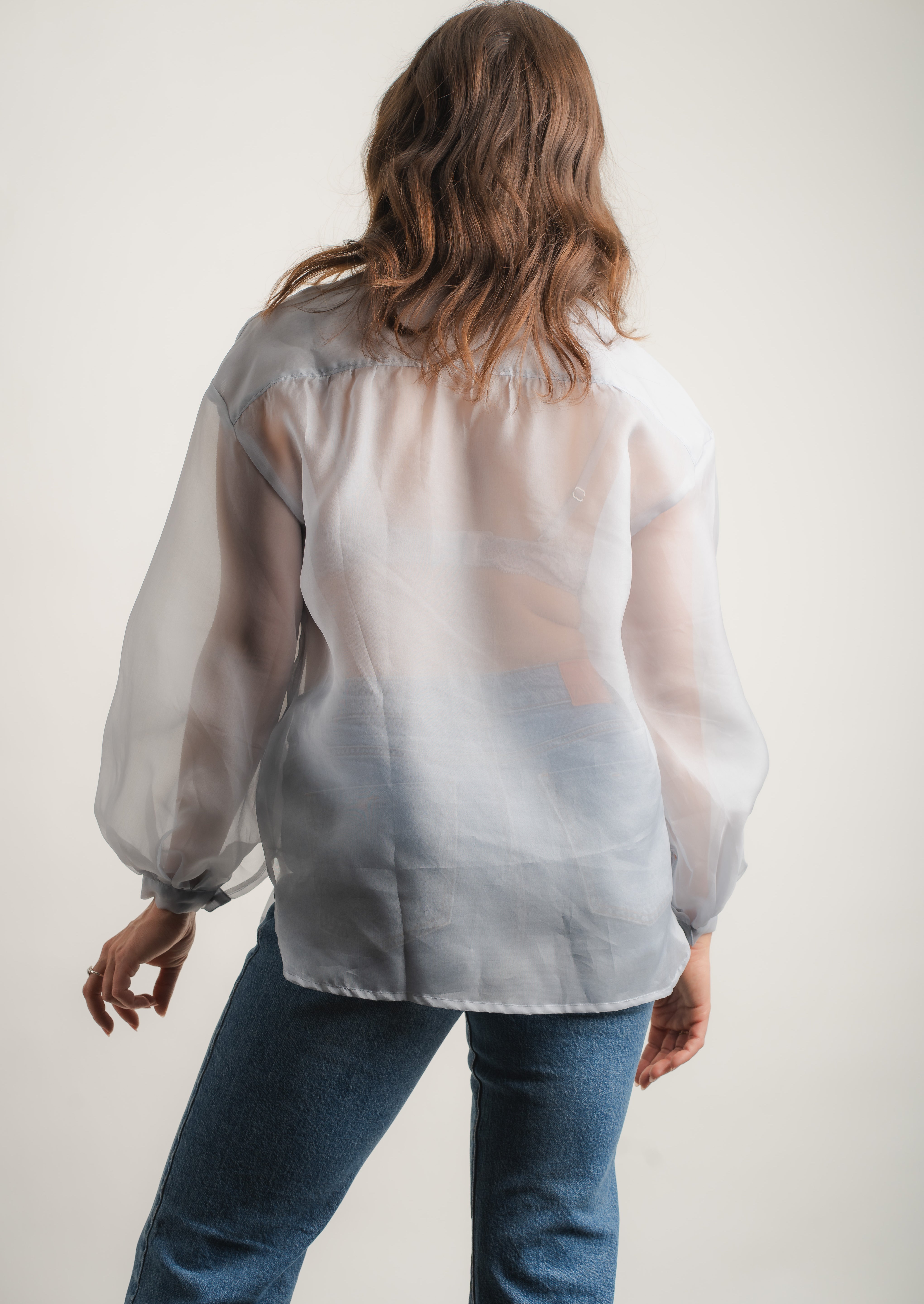 Silk Billow Blouse