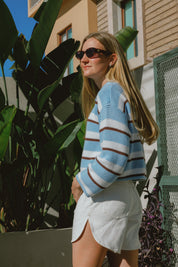 White Denim Shorts