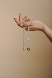 Mint Beaded Necklace