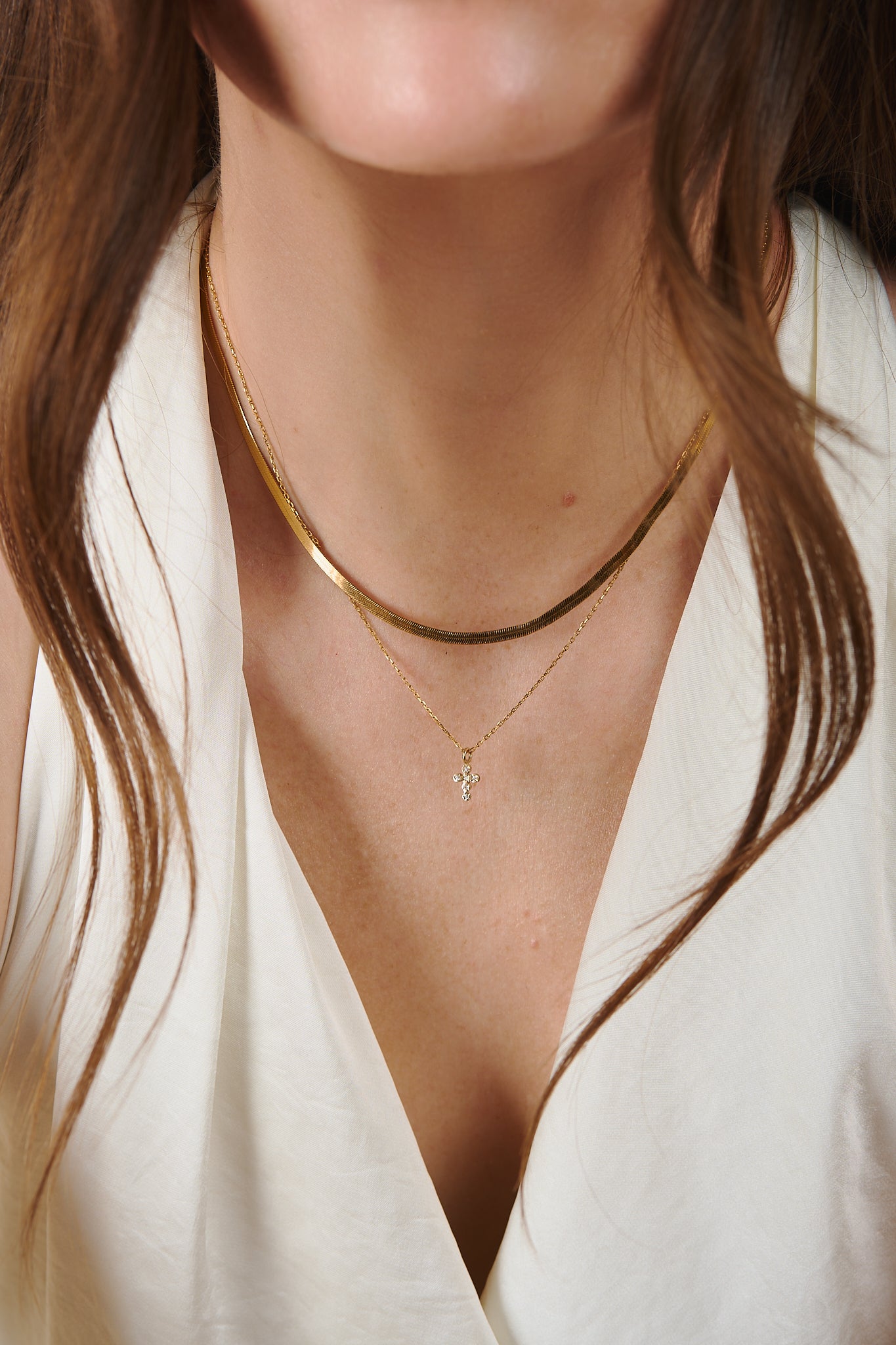 Herringbone Chain Necklace