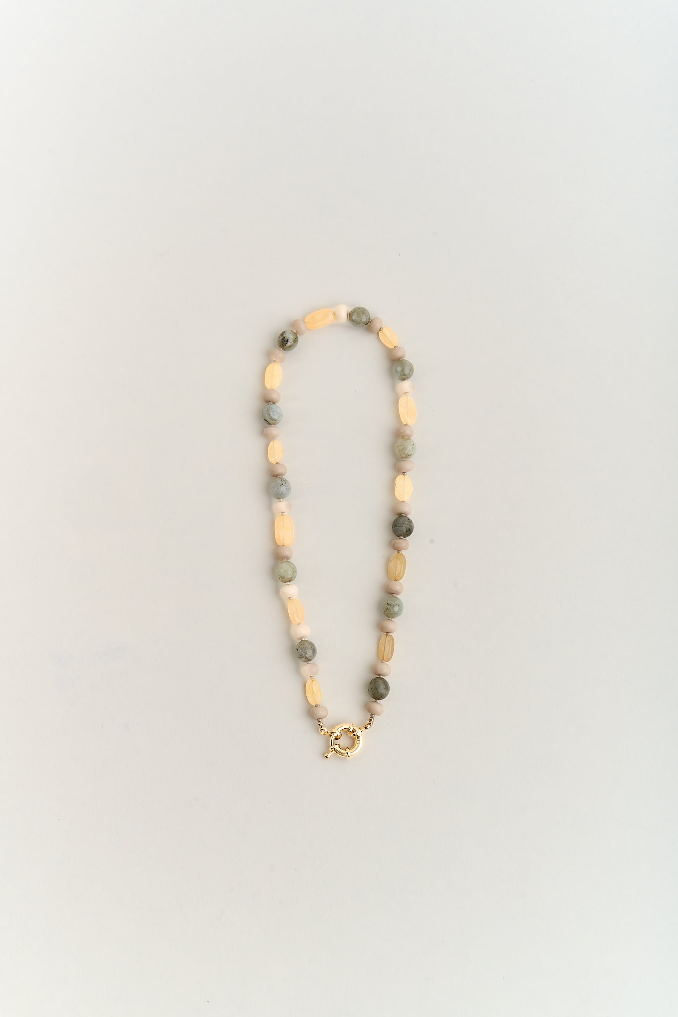 Earthy Beaded Necklace