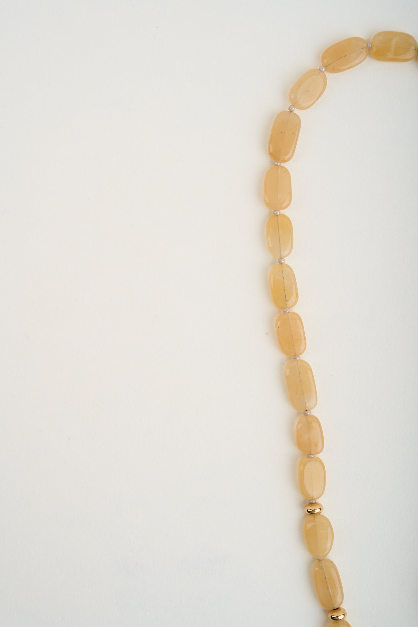 Honey Beaded Necklace