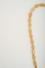 Honey Beaded Necklace