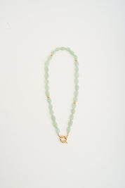 Mint Beaded Necklace