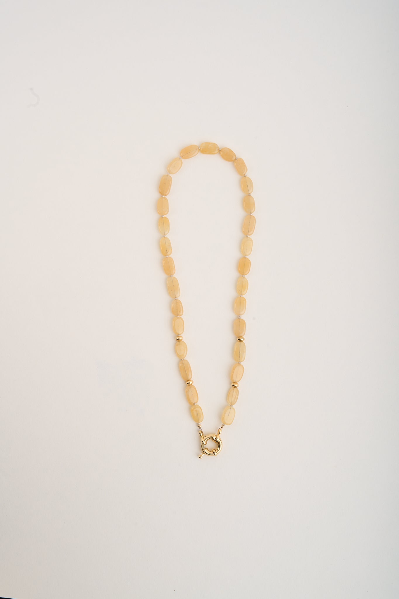 Honey Beaded Necklace