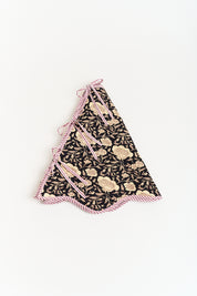 Crimson Petal Quilted Tree Skirt