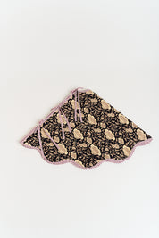 Crimson Petal Quilted Tree Skirt