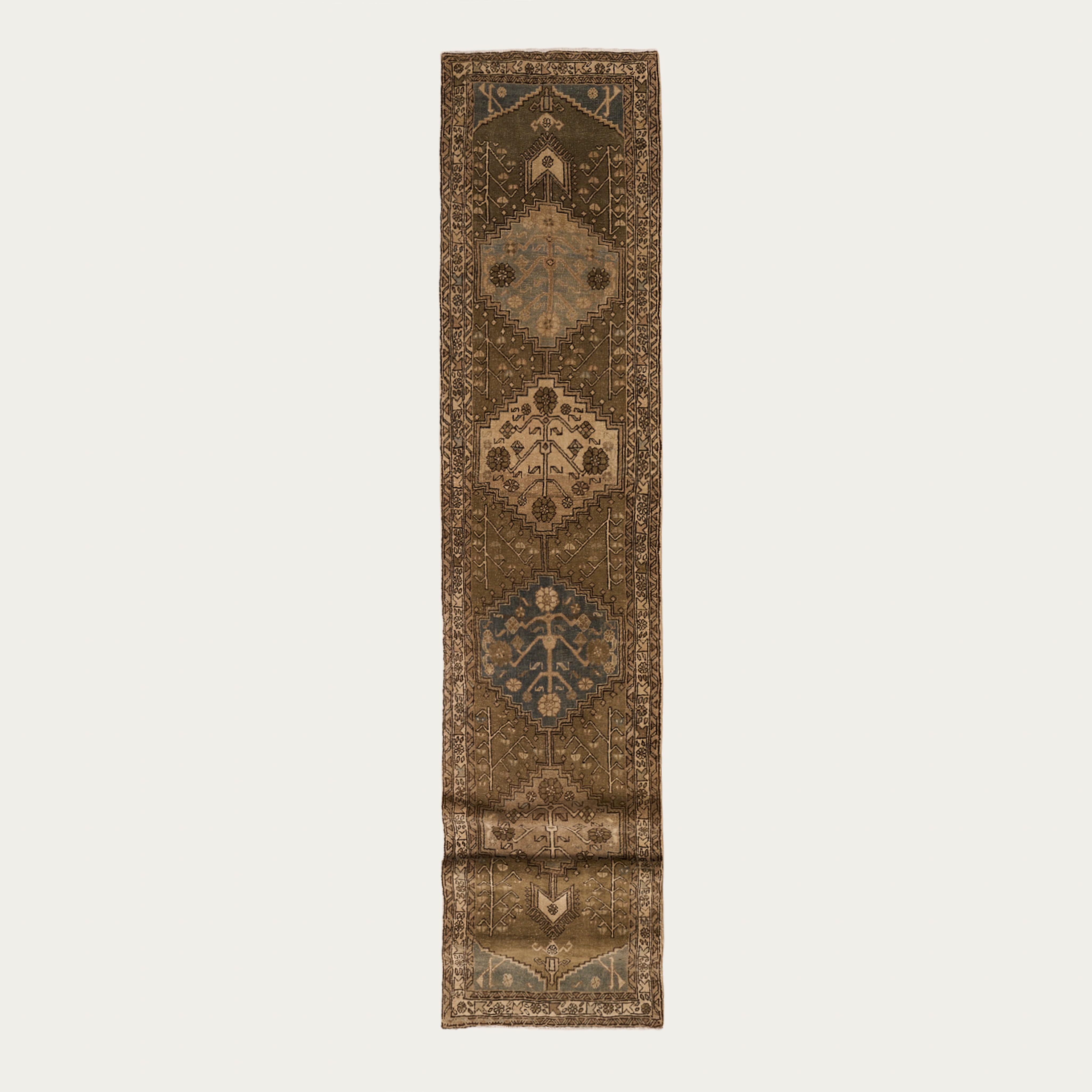 Mossy Rocks Runner 14'2" x 2'8"