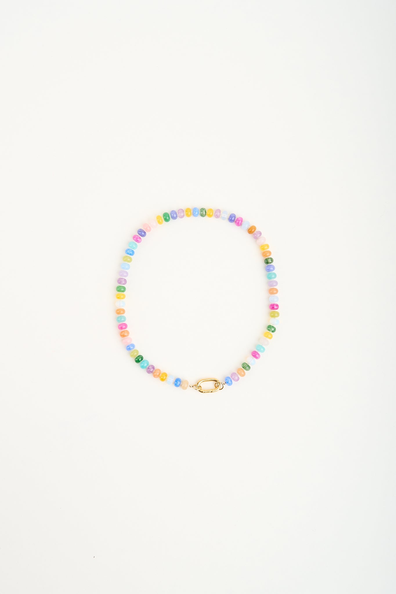 Candy Necklace - Rainbow Jade