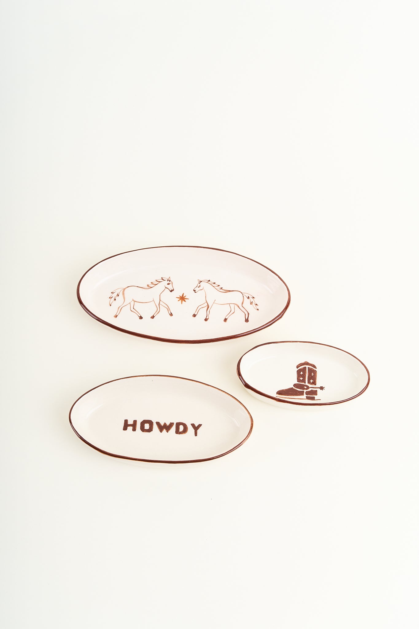 Howdy Appetizer Serving Set