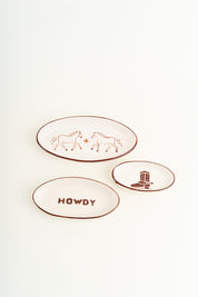 Howdy Appetizer Serving Set