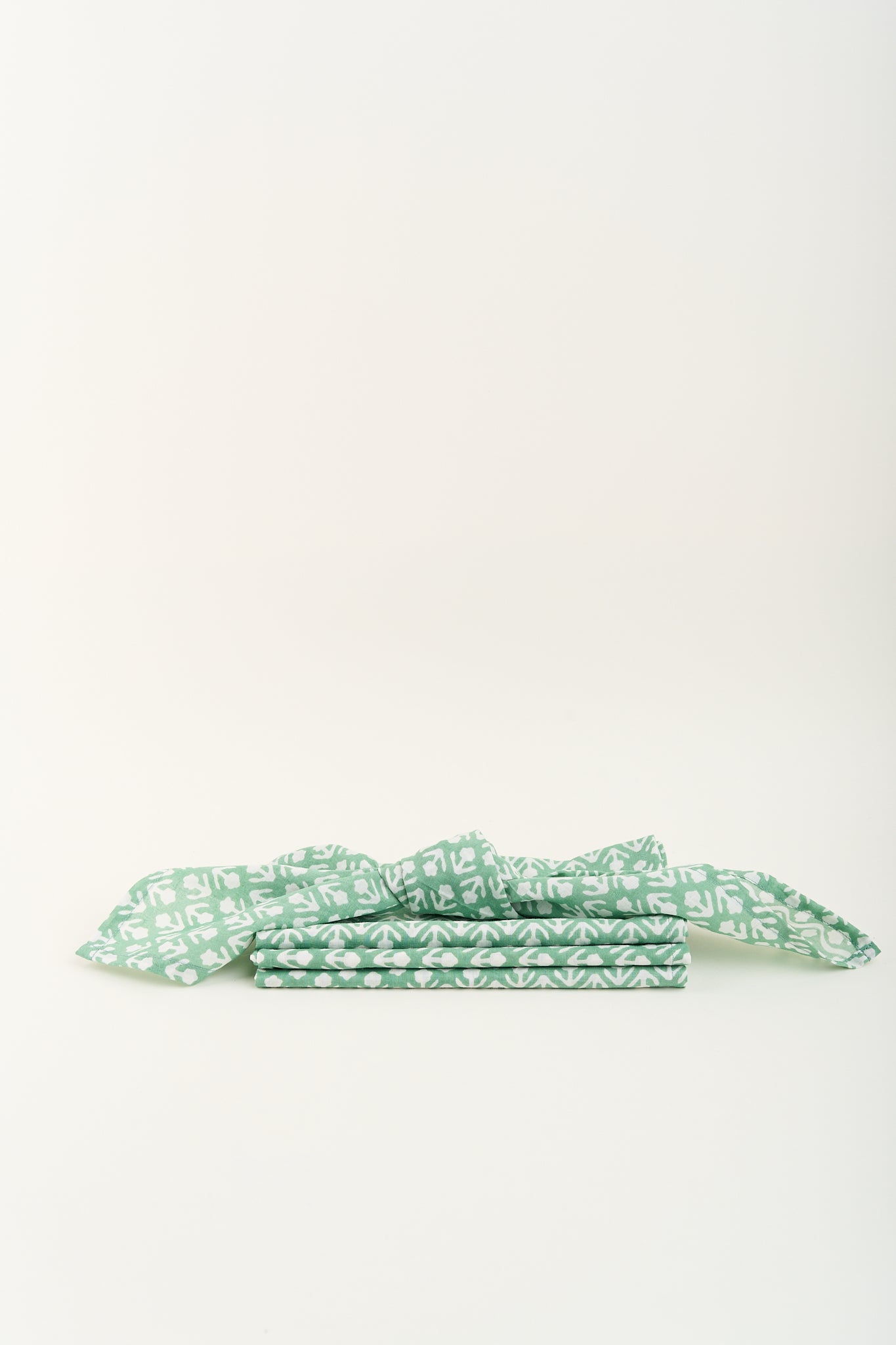 Green Tulip Napkin