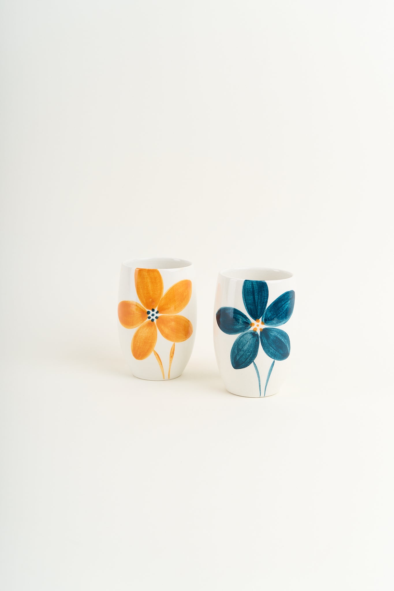 Petite Flor Vase - Amber