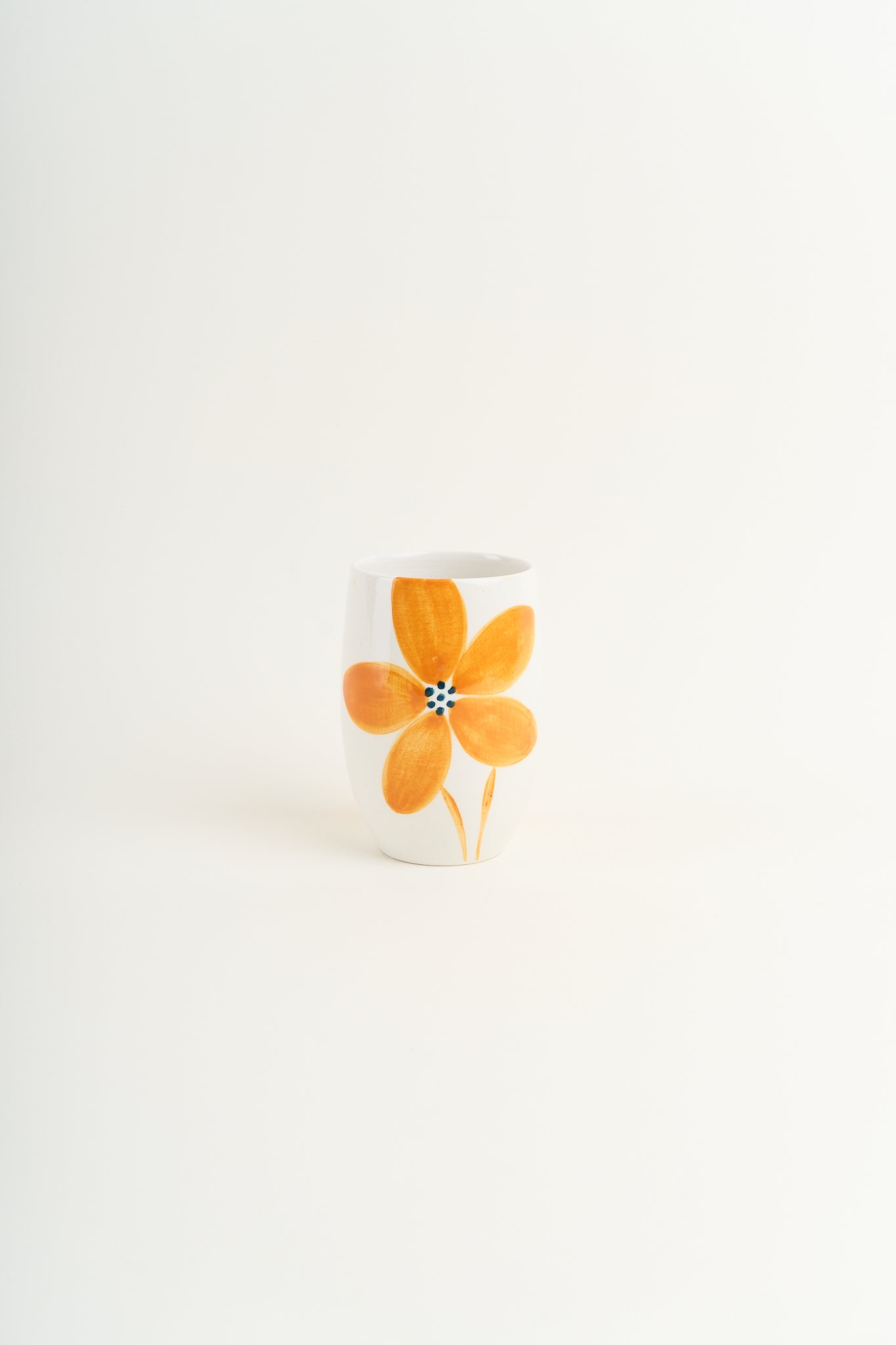 Petite Flor Vase - Amber