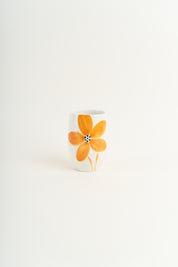 Petite Flor Vase - Amber
