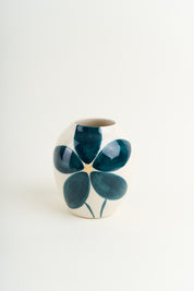 Grande Flor Vase - Navy