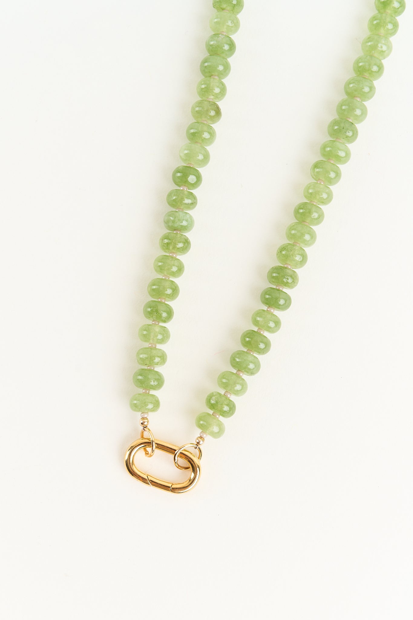 Candy Necklace - Green Apple Aventurine