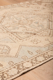 Light Blue Shimmer Carpet 3'7" x 5'9"
