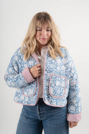 Blue Breeze Quilted Jacket