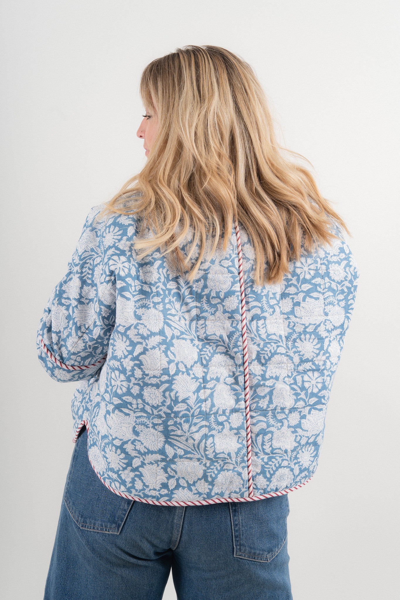 Blue Breeze Quilted Jacket
